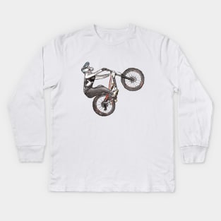 Fabio Wibmer Backflip Kids Long Sleeve T-Shirt